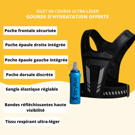 Gilet Réfléchissant Ultra-léger